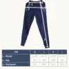 Navy Blue Sweatpants Organic Cotton - Yaku