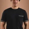 Black T-Shirt Organic Cotton - Kuntur