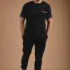 Black T-Shirt Organic Cotton - Kuntur