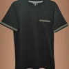 Black T-Shirt Organic Cotton - Kuntur