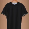 Black T-Shirt Organic Cotton - Kuntur
