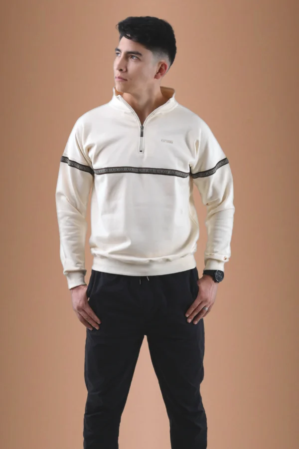 Beige Pullover Organic Cotton - Rit'i