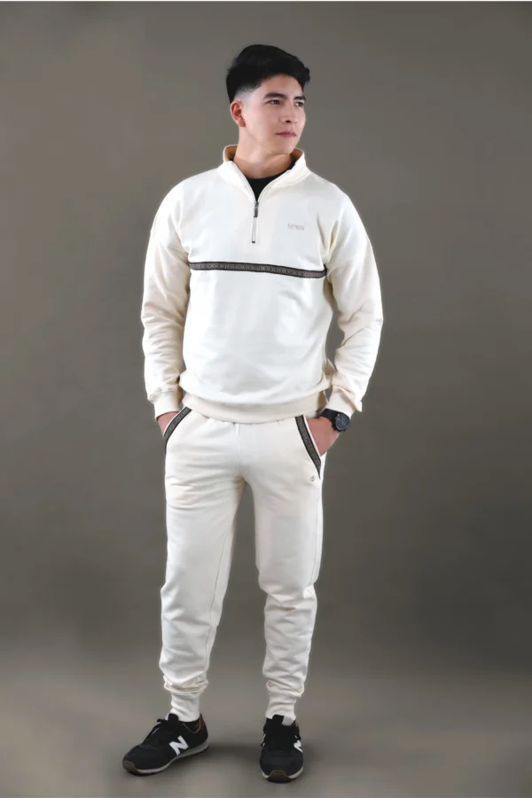 Beige Sweatpants Organic Cotton - Rit'i