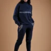Navy Blue Sweatpants Organic Cotton - Yaku