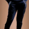 Navy Blue Sweatpants Organic Cotton - Yaku