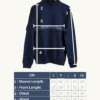Navy Blue Pullover Organic Cotton - Yaku