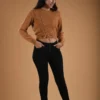 Mustard Yellow Sweater Baby Alpaca Wool
