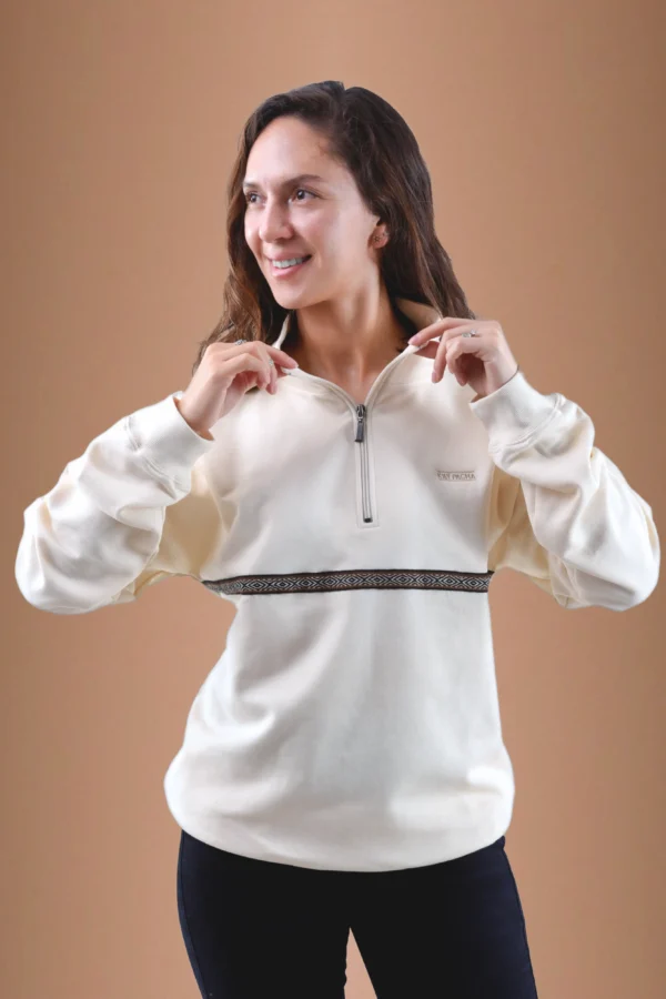 Beige Pullover Organic Cotton - Rit'i