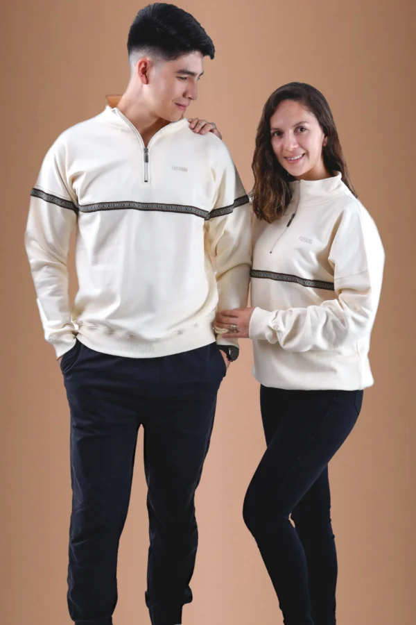 Beige Pullover Organic Cotton - Rit'i
