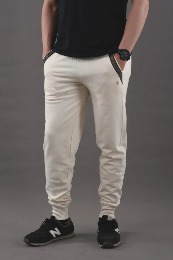 Beige Sweatpants Organic Cotton - Rit'i