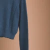 Teal Turquoise Sweater Baby Alpaca Wool