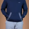 Navy Blue Hoodie Organic Cotton - Yaku