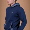 Navy Blue Hoodie Organic Cotton - Yaku