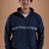 Navy Blue Pullover Organic Cotton - Yaku