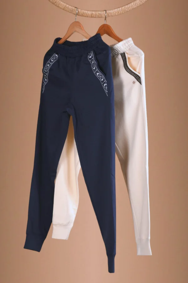 Beige Sweatpants Organic Cotton - Rit'i
