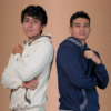 Navy Blue Hoodie Organic Cotton - Yaku