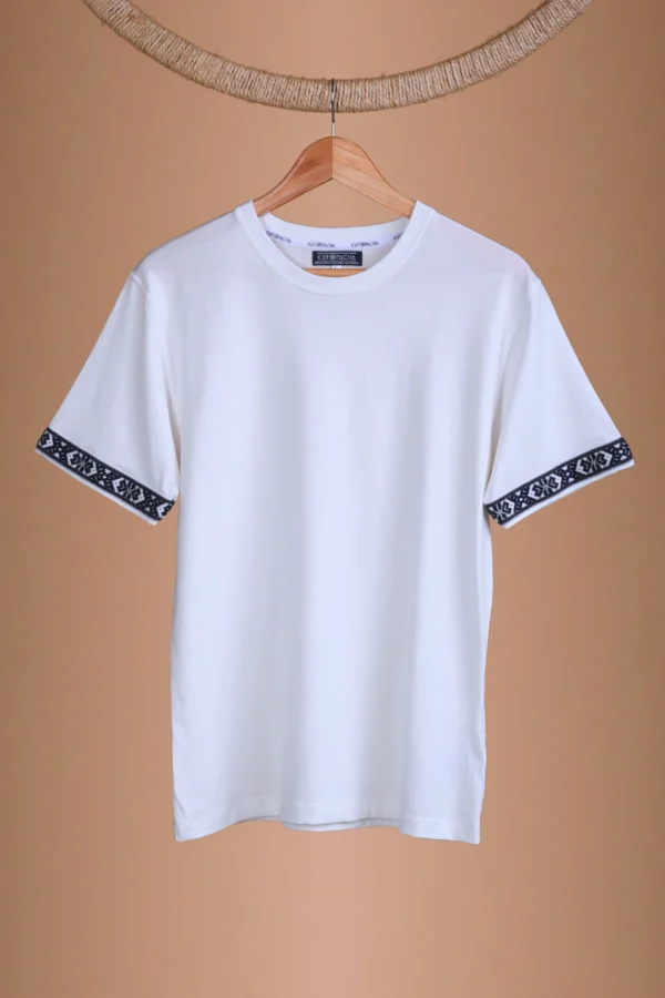 White T-Shirt Organic Cotton - Yaku