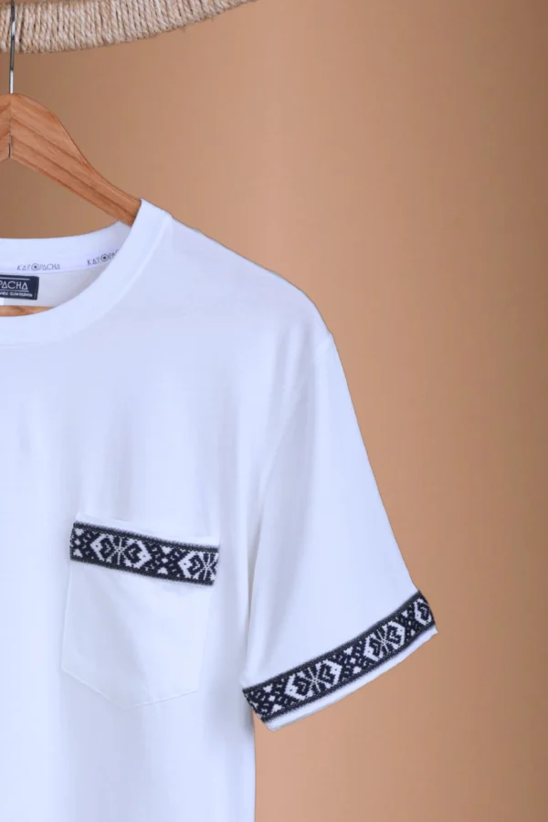 White T-Shirt Organic Cotton - Yaku
