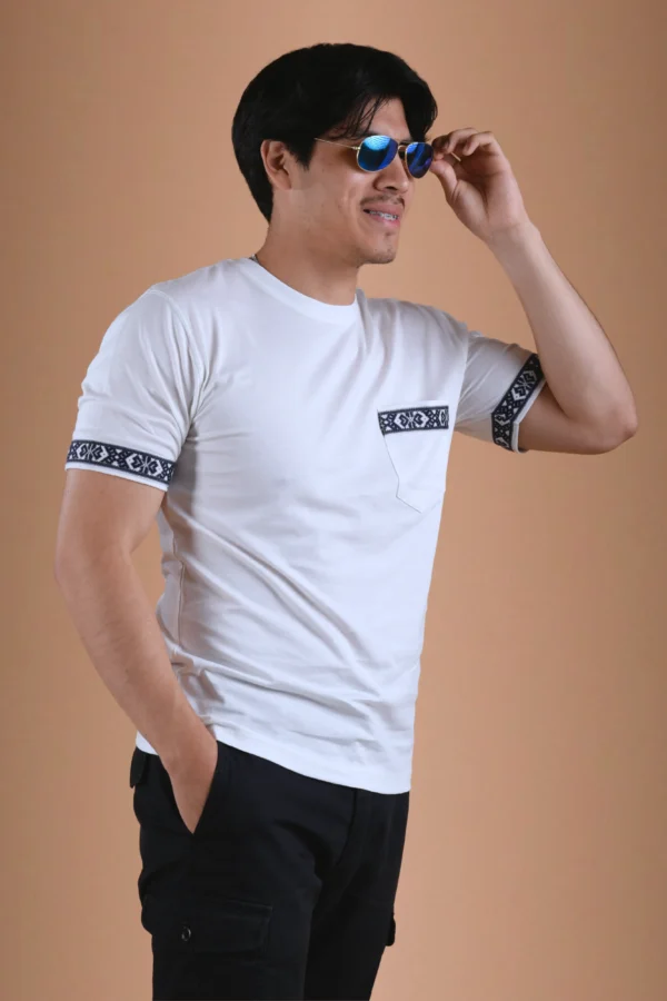 White T-Shirt Organic Cotton - Yaku